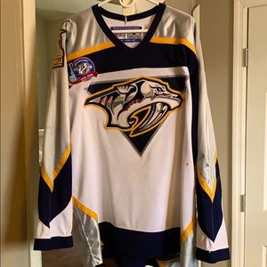 Nashville Predators 10 Year Anniversary Jersey